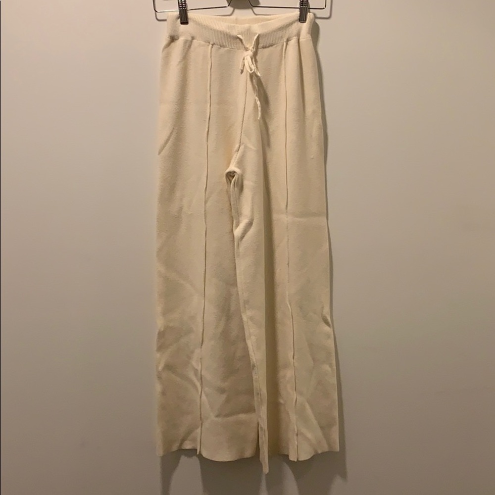 【Till 7.20】Cream Wool Blend Pant One Size